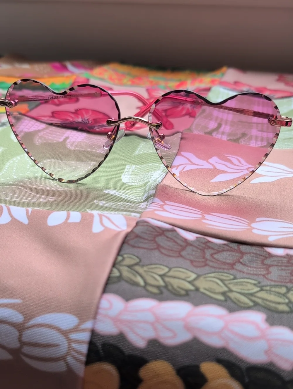 Cali Blue Heart Shaped Glasses 🕶️😎🤓